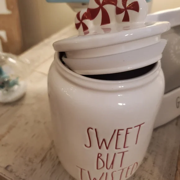 Rae Dunn Sweet But Twisted canister - Picture 3 of 4